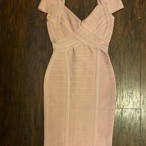 Pink Bandage Dress. Like new